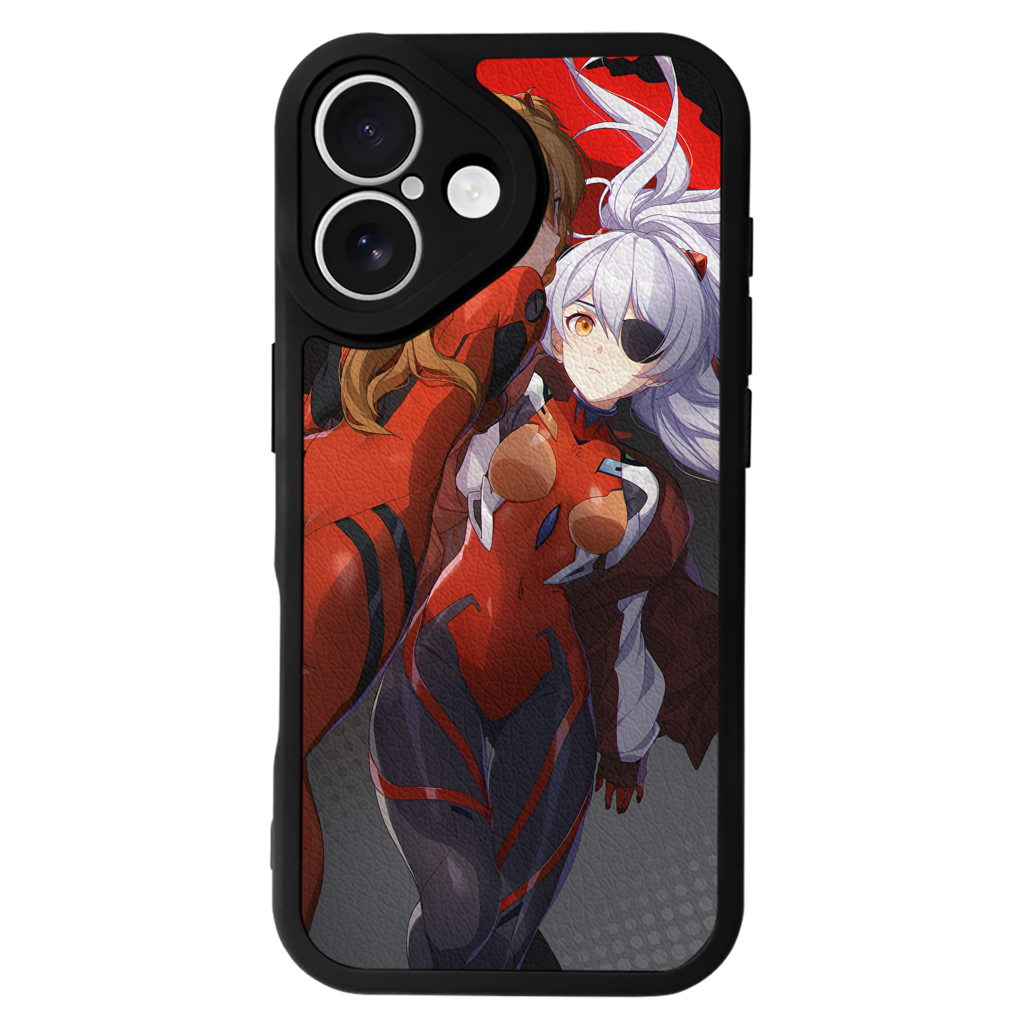 （画像用） EVA 新世紀エヴァンゲリオン 【iPhone 16シリーズ対応】シリコンスマホケース（レザー調） 材質：シリコン